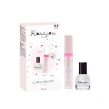 Duo Gloss vernis assorti Perle Rosajou