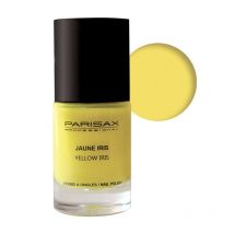 Vernis à ongles jaune iris Parisax