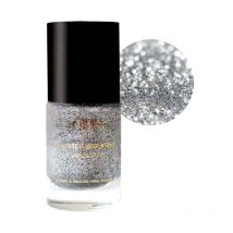 Vernis à ongles paillettes argentees Parisax