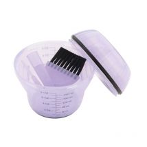 Bol Shaker 200ml & Pinceau Applicateur Parme Jet Set Sibel