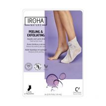 Chaussettes masques exfoliantes pieds IROHA