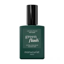 Top Coat semi-permanent LED Green Flash Manucurist 15ml