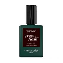 Vernis semi-permanent LED Green Flash Hollyhock Manucurist 15ml