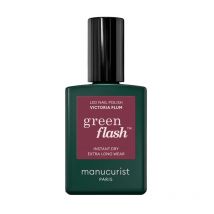 Vernis semi-permanent LED Green Flash Victoria Plum Manucurist 15ml