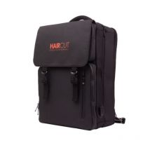 Sac à dos noir et orange Haircut
