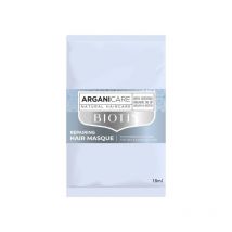 Echantillon masque hydratant réparateur cheveux secs Biotine Arganicare 18 ML