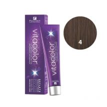 Coloration ton sur ton Vitacolor Gloss B4 chatain Fauvert 100ML