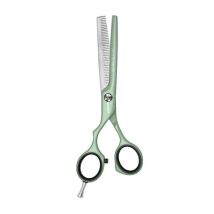Ciseaux sculpteur gauchers 40 dents Pastell Plus Matcha Green offset 5.25' Jaguar