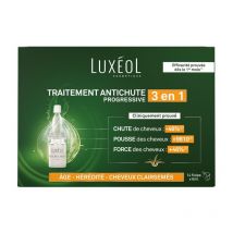 Traitement Antichute Progressive 3en1 Luxéol 14x6ml