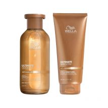 Duo shampoing et après shampoing Ultimate Smooth Wella