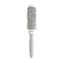 Brosse brushing Expert Blowout Speed nylon ondulé blanc & gris 35mm Olivia Garden