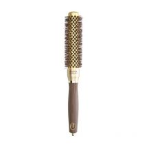 Brosse brushing Expert Blowout Speed nylon ondulé doré & marron 25mm Olivia Garden