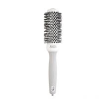 Brosse brushing Expert Blowout Shine blanc & gris 35mm Olivia Garden
