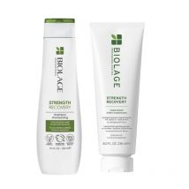 Duo cheveux abîmés Strength Recovery Biolage
