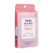 Soin des pieds 4 étapes Pedi in a box Deluxe Pomegranate Radiance Voesh
