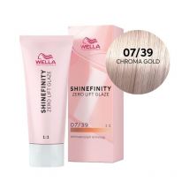 Coloration gloss Shinefinity Surreal 07/39 blond moyen doré fumé Wella 60ML