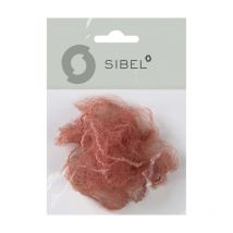Filet de jour Marron châtain Sibel 2pcs