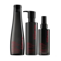 Routine lissante cheveux fins Ashita Suprême Shu Uemura