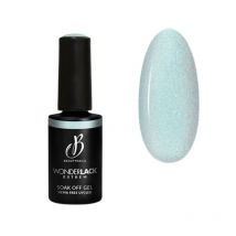 Semi permanent Wonderlack Hema Free Iridescent Glam glitz blue Beautynails 8ml