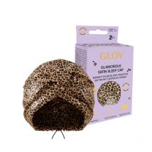 Bonnet en Satin Anti-Frisottis Cheetah GLAMOROUS Glov