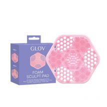 Brosse silicone 2-en-1 nettoyant & massant Foam Sculpt Pad Glov