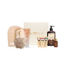 Coffret Soin Complet cheveux et corps Ricin, Karité et Amande Douce 8 soins Arganicare