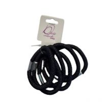 Lot 6 chouchou noir Ellepi