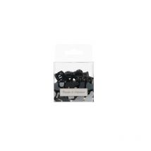 Boite de 10 pinces à Cheveux noir Stella Green