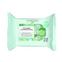 Lingettes Nettoyantes au Concombre Sunkissed