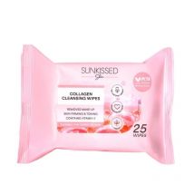Lingettes Nettoyantes au Collagène Sunkissed