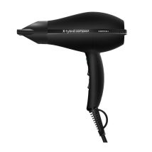 Sèche-cheveux Gamma+ X-Hybrid Compact noir Gammapiu