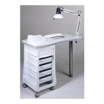table manucure avec aspirateur + accessoires