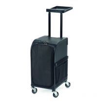 Valise table Rollercoaster noire