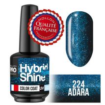 Mini Vernis Semi-Permanent Hybrid Shine Mollon Pro 8ml Adara - 224