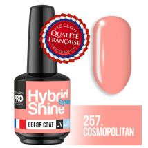 Mini Vernis Semi-Permanent Hybrid Shine Mollon Pro 257 Cosmopolitan 8 ml