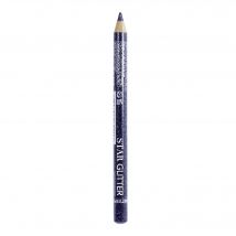 Arcancil - Star Glitter Crayon Eyeliner Pailleté Waterproof 003 Bleu Nuit - Bleu - Couvrance Haute