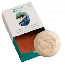 Aqui D'aia - Cartes De Provence Savon Solide Exfoliant Huiles Essentielles De Thym, Romarin & Lavandin 100g - Blanc - Naturel - 100 g