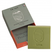 Aqui D'aia - Infinie Douceur Savon Solide Huile D'olive 100g - Vert - Naturel - 100 g