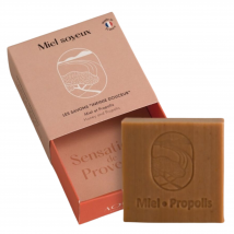 Aqui D'aia - Infinie Douceur Savon Solide Miel & Propolis 100g - Marron Brun - Naturel - 100 g