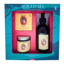 Aqui D'aia - Coffret Fleur De Tubéreuse Baume Corps, Savon Liquide & Savon Solide