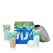 Baïja - Coffret Soin Des Pieds Purifiant Bombe De Bain, Gommage Pieds, Masque Pieds, Crème Pieds & Paire De Chaussettes - Sans Paraben - 30 ml