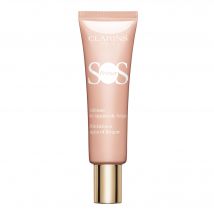 Clarins - Sos Primer Base De Teint Anti-fatigue Pink - 30ml - Rose - Couvrance Moyenne - 30 ml