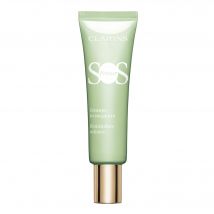 Clarins - Sos Primer Base De Teint Anti-rougeurs Green - 30ml - Vert - Couvrance Moyenne - 30 ml