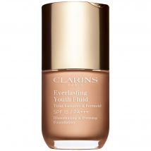 Clarins - Everlasting Youth Fluid Fond De Teint Soin Lumière Et Fermeté 107 Beige - Couvrance Moyenne - Non Comédogène - 30 ml