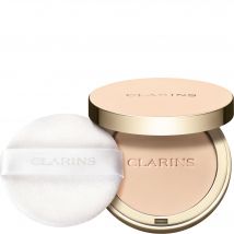 Clarins - Ever Matte Compact Powder - Poudre Compacte Matifiante Infusée Au Lait De Pêcher Poudre Compact 01 - Very Light - Beige - Couvrance Légère -