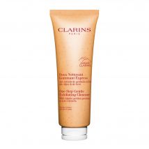 Clarins - Doux Nettoyant Gommant Express Aux Extraits De Gentiane Jaune Des Alpes & Kiwi - Toutes Peaux 125ml - Sans Alcool - 125 ml