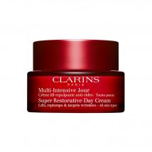 Clarins - Multi-intensive Jour Crème Lift-repulpante Anti-rides - Toutes Peaux Crème Visage Pot 50ml - Non Comédogène - 50 ml