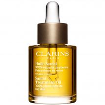 Clarins - Huile Visage Santal Huile Visage 100% Extraits De Plantes 30 Ml - Naturel - 30 ml