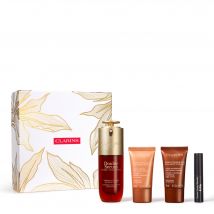 Clarins - Coffret Double Serum & Extra-firming Soins Visage Anti-âge & Mascara - 15 ml