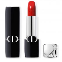 Dior - Rouge Dior Rouge à Lèvres Confort & Longue Tenue - Fini Satin 080 Red Smile - - Couvrance Haute